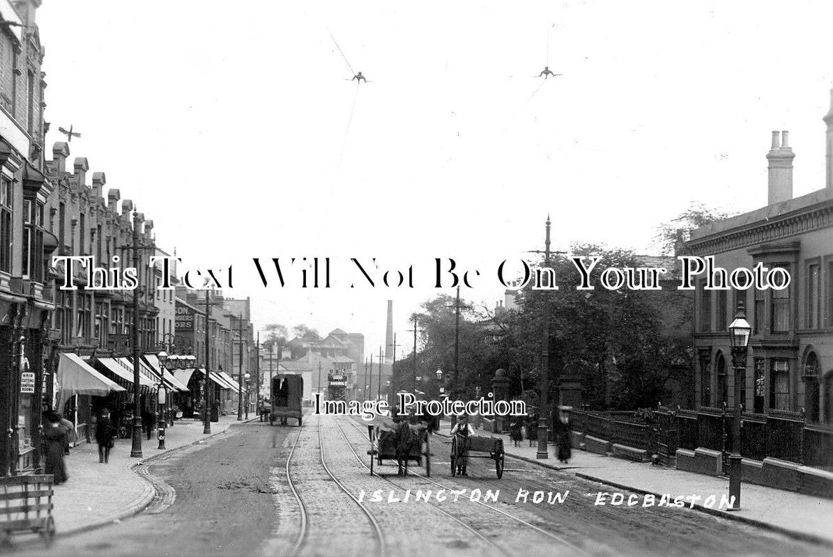 WA 1067 - Islington Row, Edgbaston, Birmingham, Warwickshire c1912