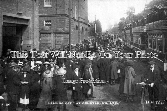 WA 112 - Leaving Off At Courtauld's, Coventry, Warwickshire