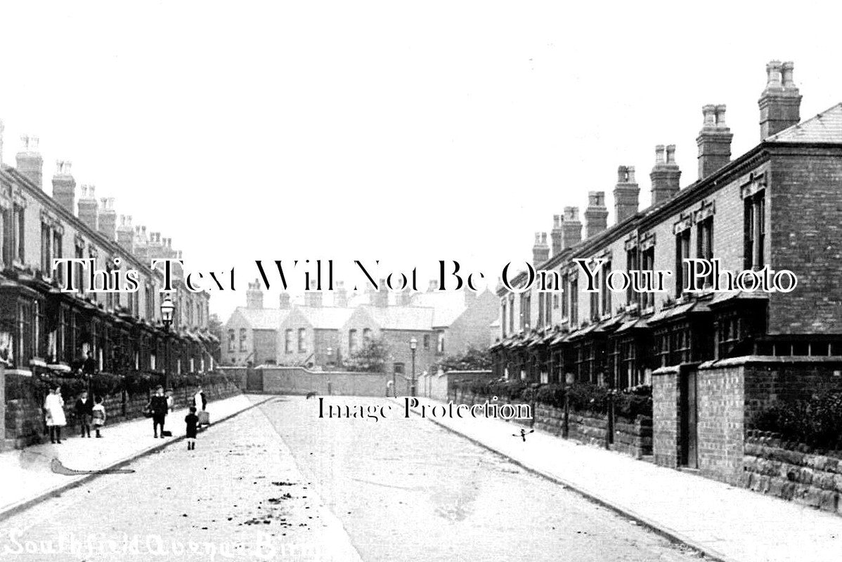WA 1177 - Southfield Avenue, Erdington Birmingham, Warwickshire c1911
