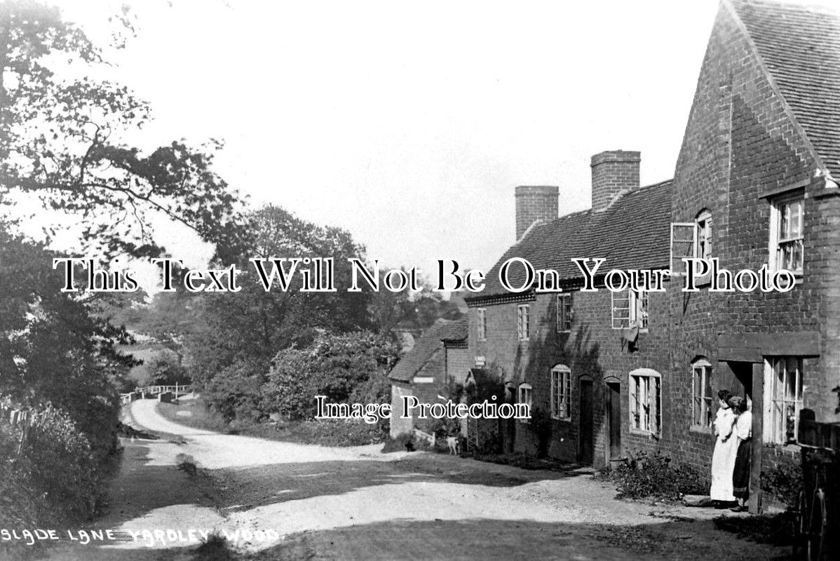 WA 1179 - Slade Lane, Yardley Wood, Birmingham, Warwickshire c1908