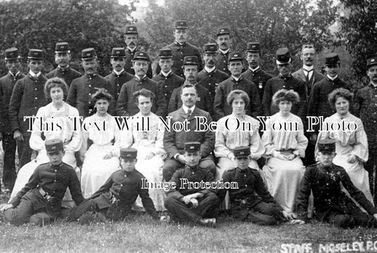 WA 1183 - Postmen & Staff, Moseley Post Office, Birmingham, Warwickshire c1910