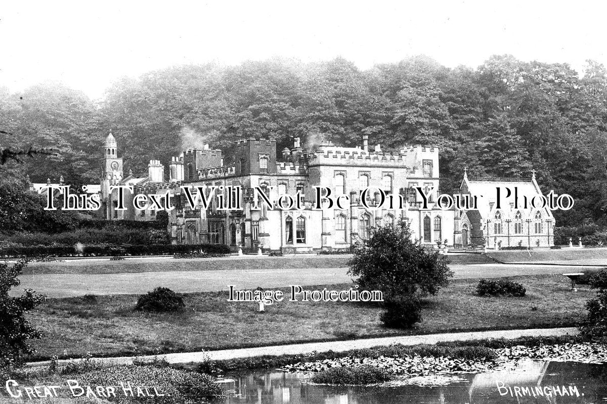 WA 1202 - Great Barr Hall, Birmingham, Warwickshire c1908