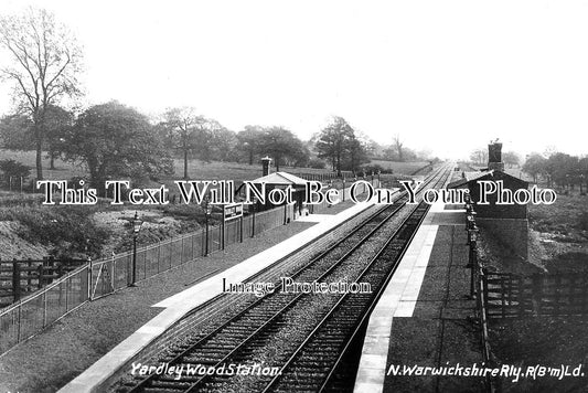 WA 1224 - Yardley Wood Railway Station, Warwickshire c1908