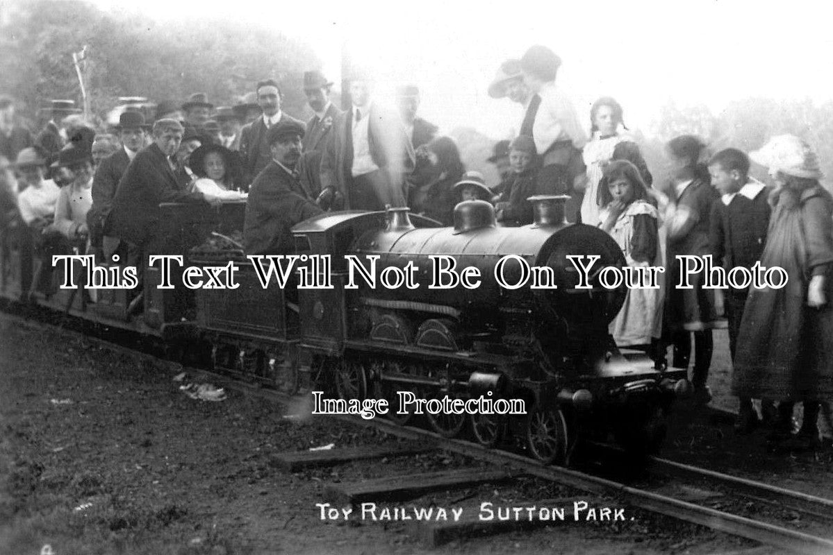 WA 1252 - Toy Railway, Sutton Park, Birmingham, Warwickshire c1913