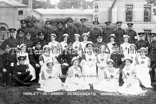 WA 1258 - Red Cross Voluntary Aid Detachment, Henley In Arden, Warwick