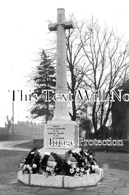 WA 1266 - Stechford War Memorial, Warwickshire