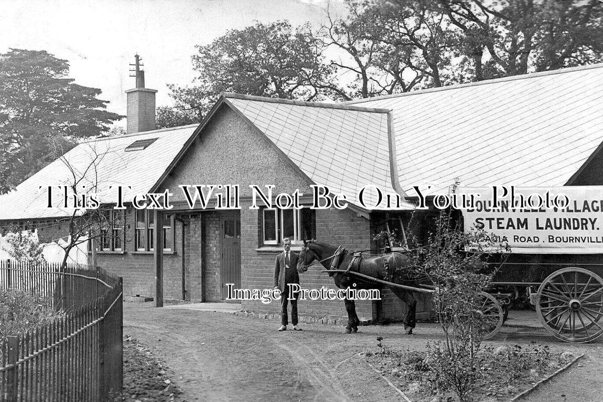 WA 1281 - Bournville Village Steam Laundry, Birmingham, Warwickshire