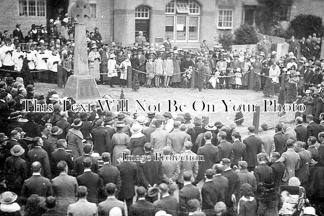 WA 1292 - Unveiling Bidford On Avon War Memorial, Warwickshire 1923