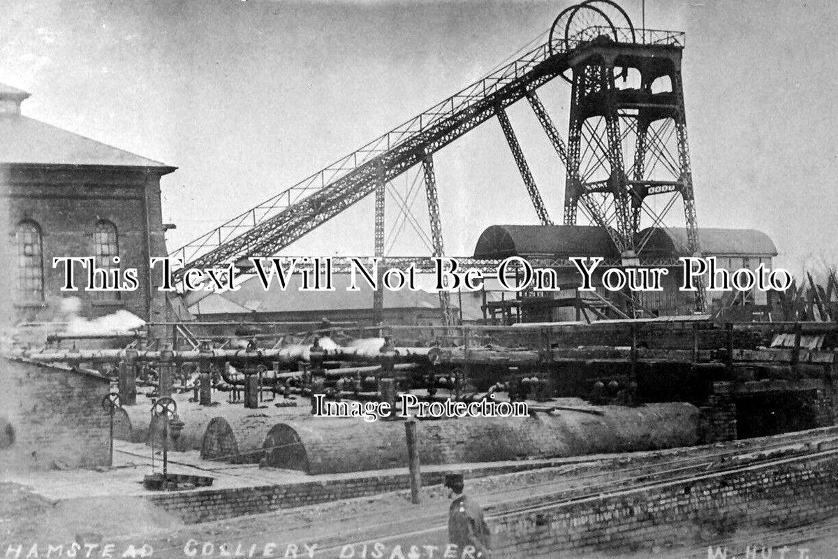 WA 1356 - Hamstead Colliery Disaster, Warwickshire 1908