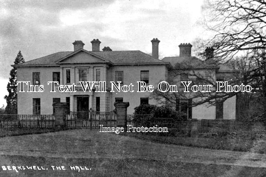 WA 1362 - The Hall, Berkswell, Warwickshire c1911