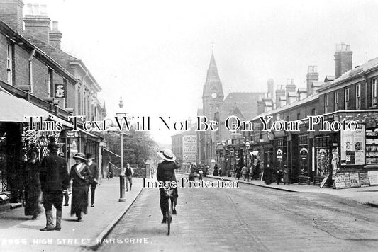 WA 1369 - High Street, Harborne, Warwickshire c1914
