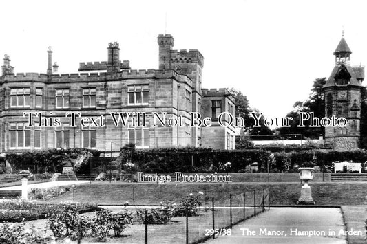 WA 1386 - The Manor, Hampton In Arden, Warwickshire