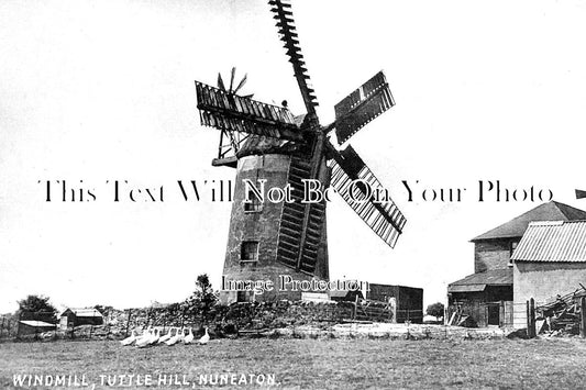 WA 1402 - Tuttle Hill Windmill, Mill, Nuneaton, Warwickshire