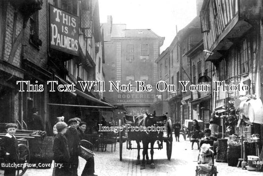 WA 1413 - Butcher Row, Coventry, Warwickshire