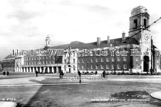 WA 1419 - New Fire Station, Birmingham, Warwickshire c1938