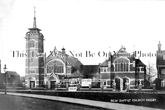 WA 1428 - New Baptist Church, Regent Place, Rugby, Warwickshire
