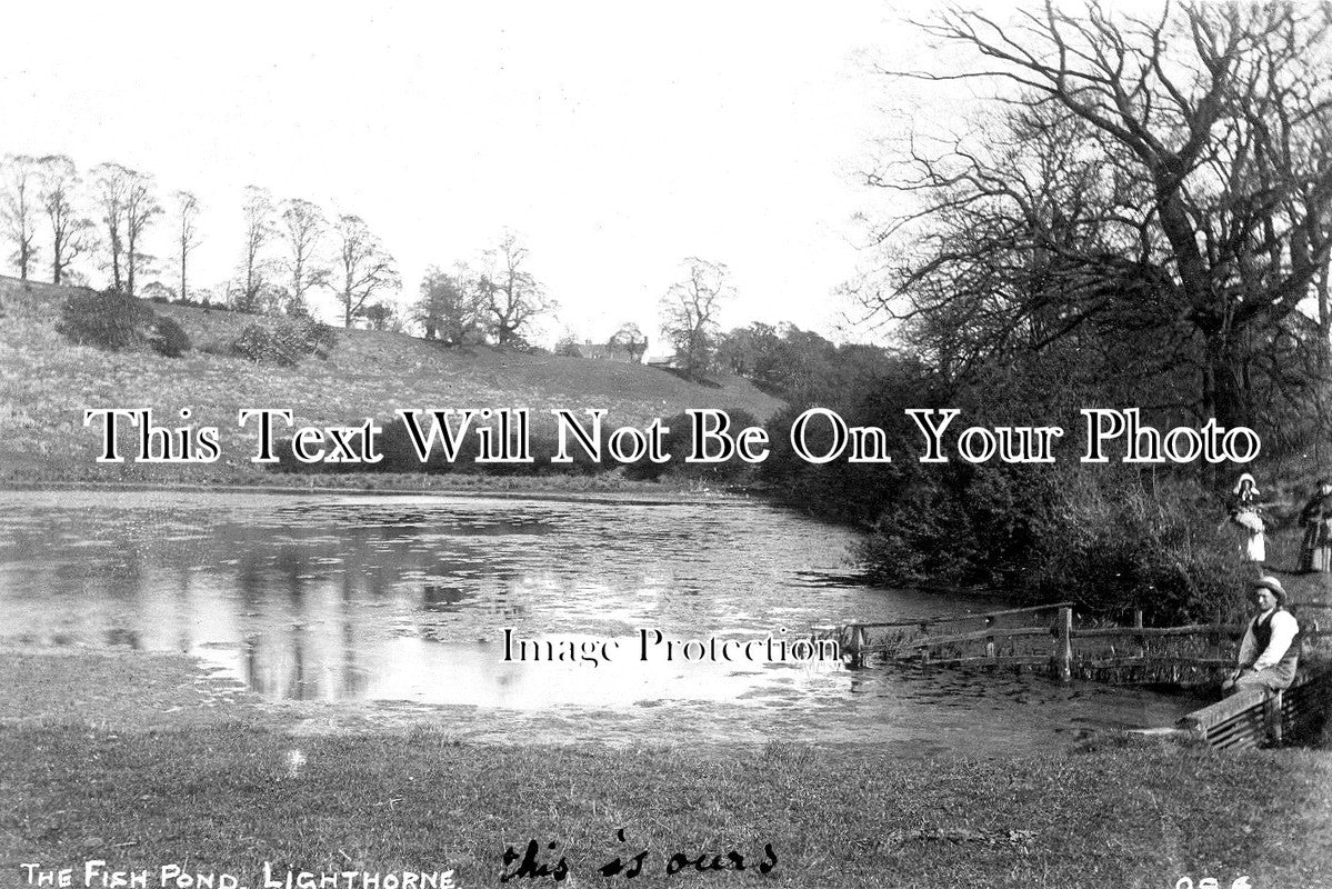 WA 1435 - The Fish Pond, Lighthorne, Warwickshire c1912
