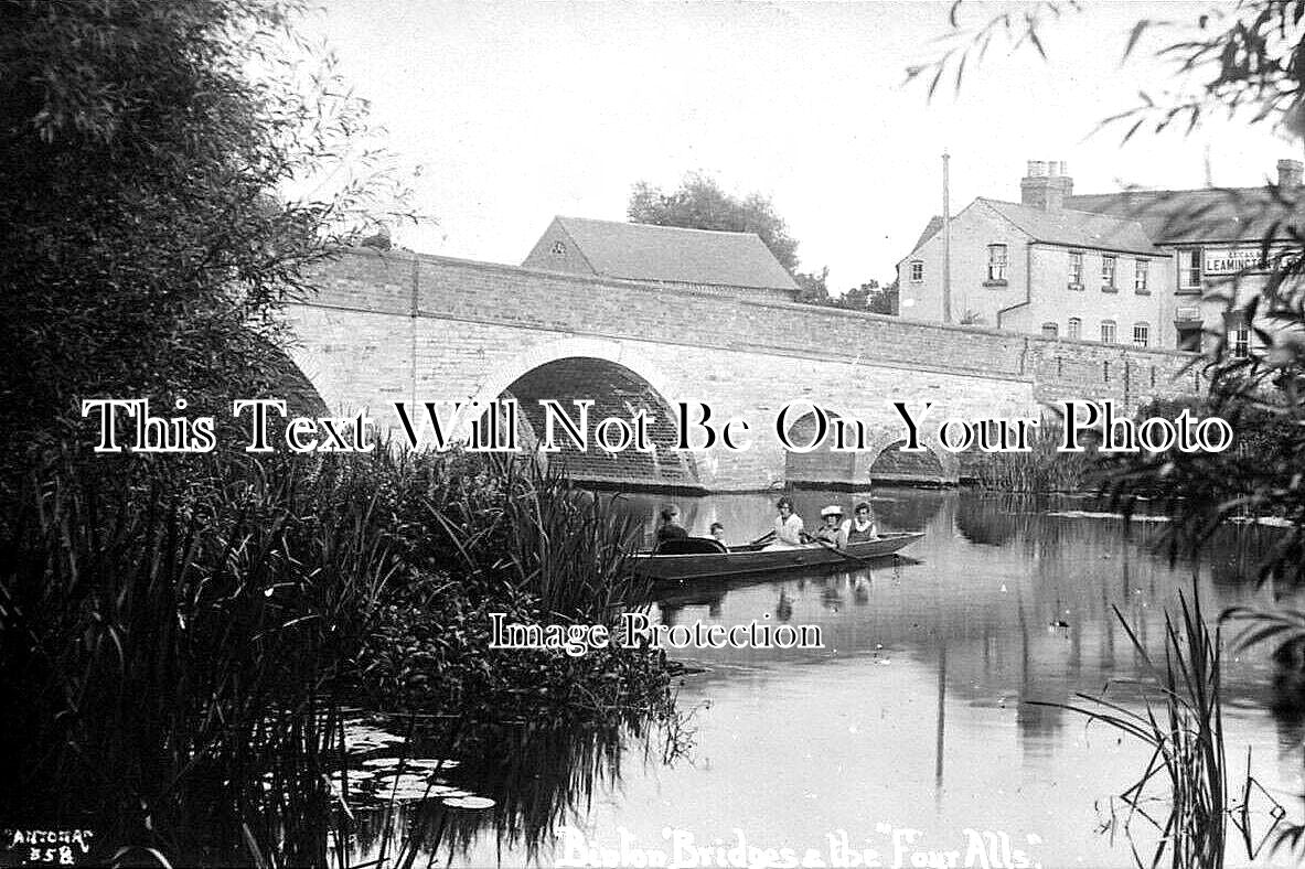 WA 1449 - Binton Bridge & The Four Alls, Warwickshire c1927