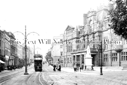 WA 1483 - Parade & Town Hall, Leamington, Warwickshire c1911