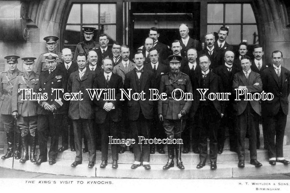 WA 149 - King George V Visit, Witton Kynochs Munitions, Birmingham, Warwickshire WW1