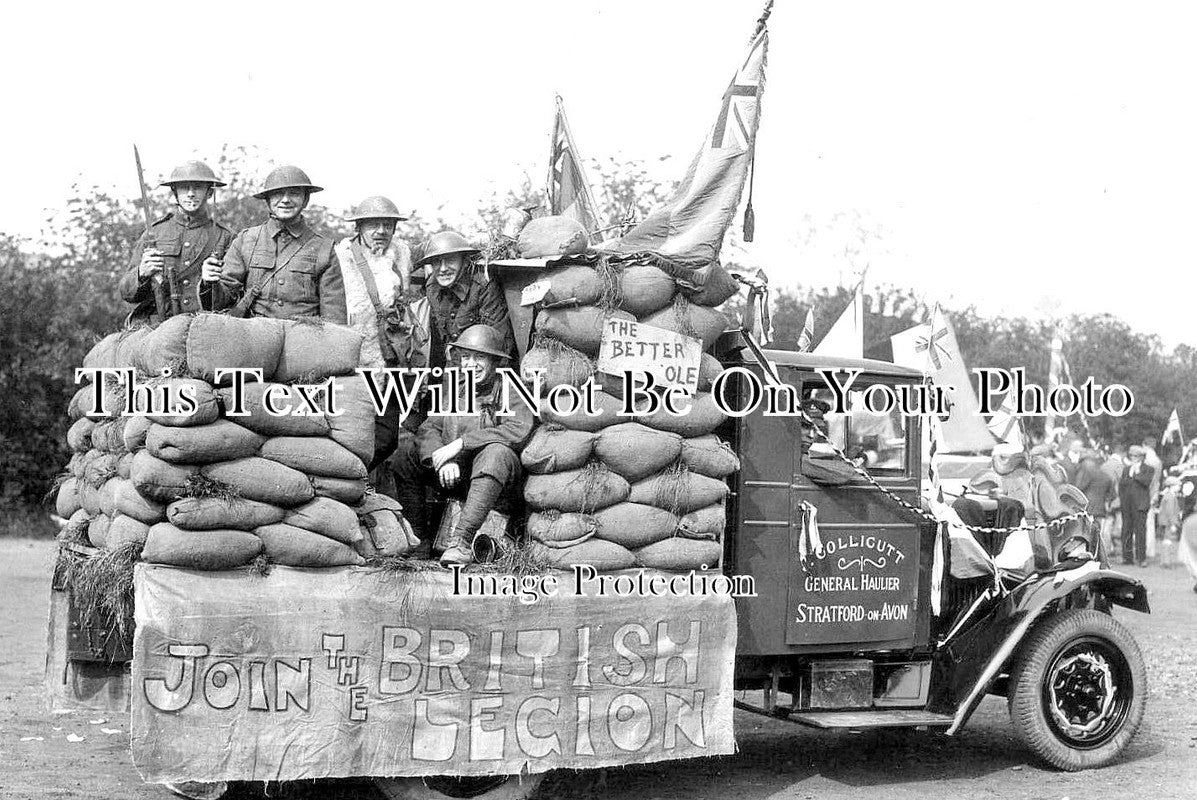 WA 1500 - British Legion Float, Stratford On Avon Carnival