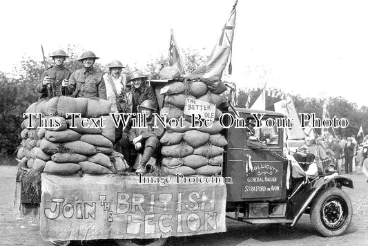 WA 1500 - British Legion Float, Stratford On Avon Carnival