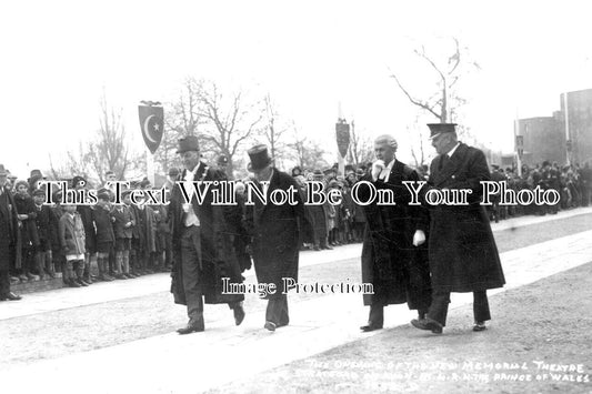WA 1513 - Opening New Theatre, Stratford On Avon 1932