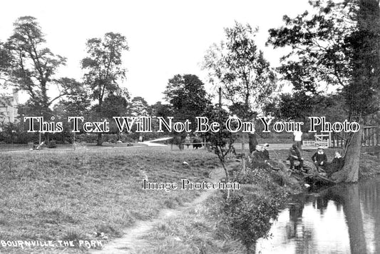 WA 1518 - The Park, Bournville, Birmingham, Warwickshire c1913