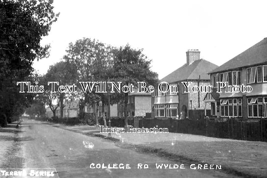 WA 1559 - College Road, Wylde Green, Warwickshire