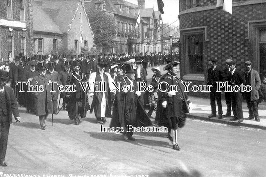 WA 1565 - Procession To Church, Shakespeares Sunday, Stratford Upon Avon 1907