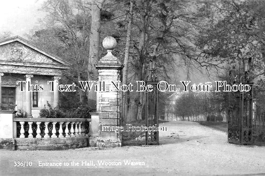 WA 1573 - Entrance To Wootton Wawen Hall, Warwickshire