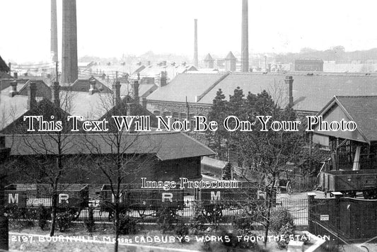WA 1594 - Cadbury Works From Station, Bournville, Birmingham