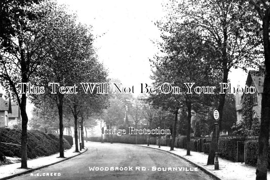 WA 1605 - Woodbrook Road, Bournville, Birmingham, Warwickshire 1934