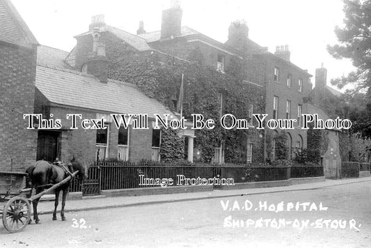 WA 1629 - WW1 VAD Hospital, Shipston On Stour, Warwickshire