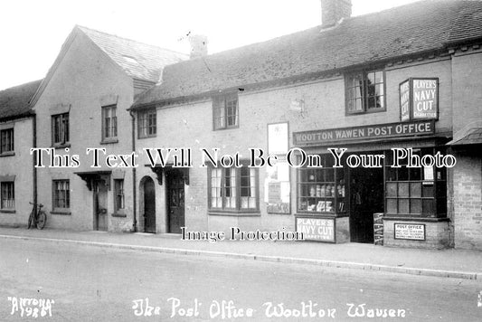 WA 1635 - Wootton Wawen Post Office, Warwickshire c1912