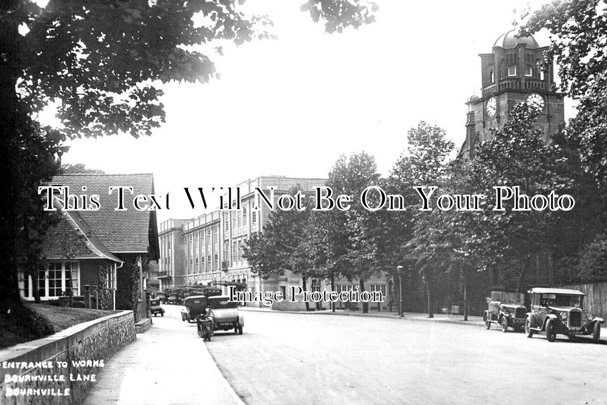 WA 1636 - Entrance To Cadbury Works, Bournville Lane, Birmingham