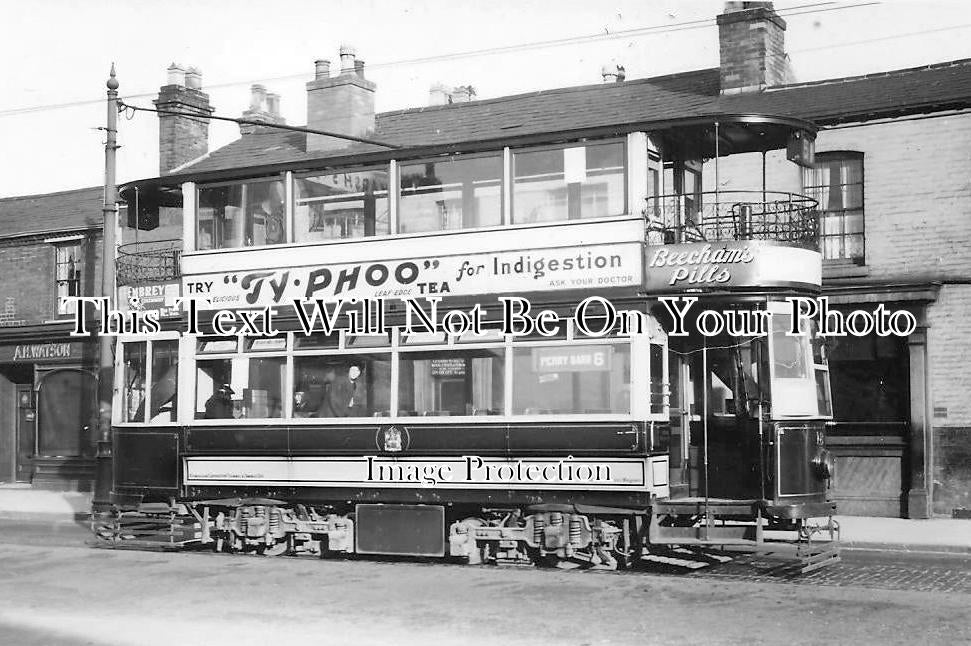 WA 164 - Tram At Perry Barr Terminus, Birmingham, Warwickshire