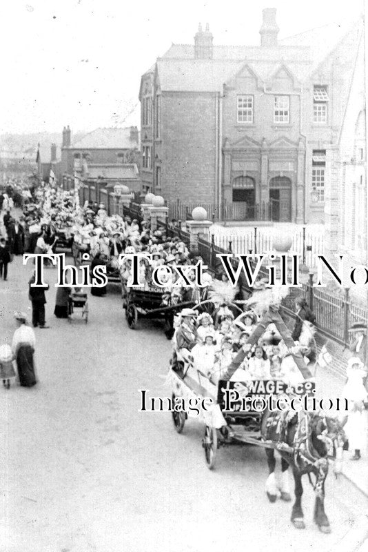WA 1640 - Cotteridge School Procession, George V Coronation, Birmingham
