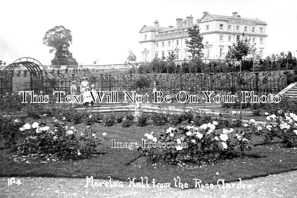 WA 1644 - Moreton Hall From Rose Gardens, Warwickshire