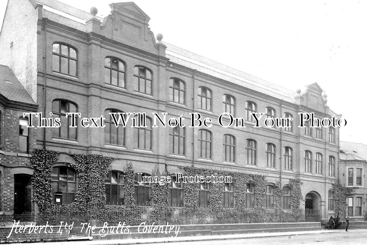 WA 1646 - Herberts Ltd, The Butts, Coventry, Warwickshire c1908