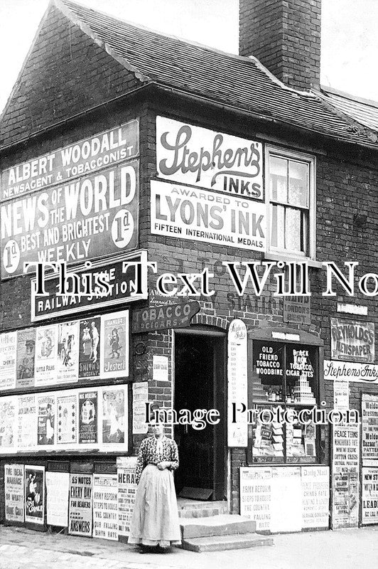 WA 1650 - Shop At Tipton, Birmingham, Warwickshire c1905
