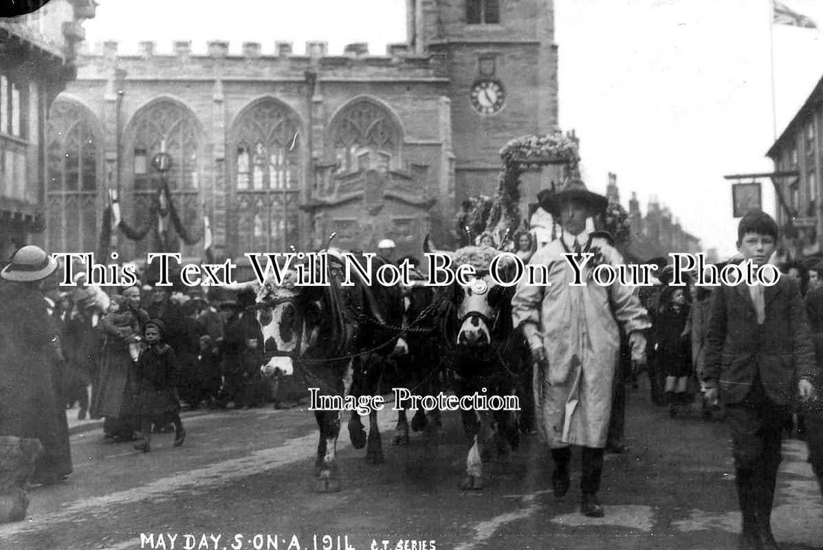 WA 1656 - May Day, Stratford On Avon, Warwickshire 1914
