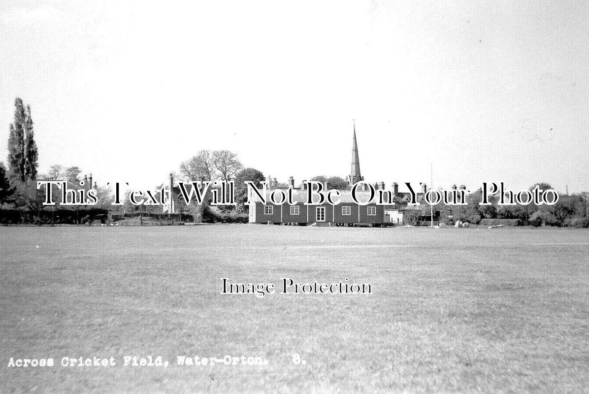 WA 1662 - Across Cricket Field, Water Orton, Warwickshire