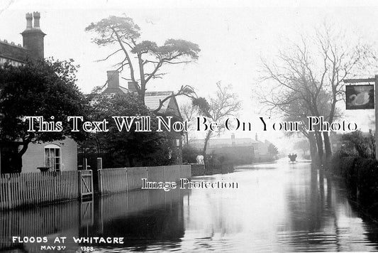 WA 17 - Floods At Nether Whitacre, Warwickshire c1908