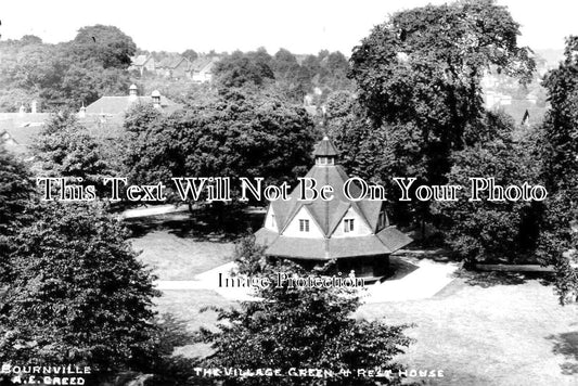 WA 1706 - The Village Green & Rest House, Bournville, Warwickshire
