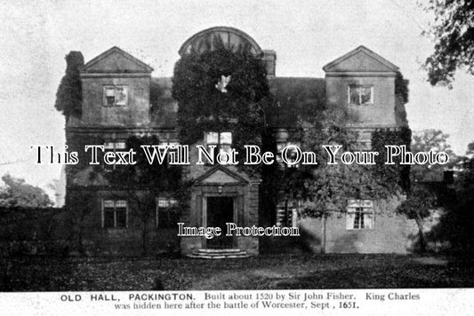 WA 171 - Old Hall, Packington, Warwickshire c1912