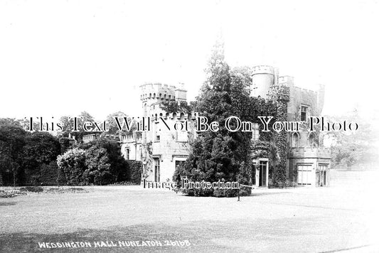 WA 1712 - Weddington Hall, Nuneaton, Warwickshire
