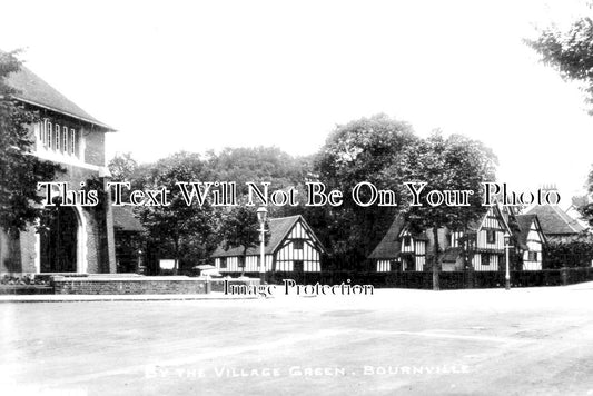 WA 1716 - The Village Green, Bournville, Birmingham, Warwickshire