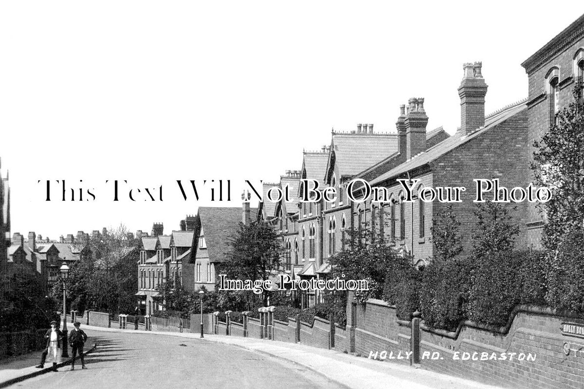 WA 1750 - Holly Road, Edgbaston, Warwickshire c1912