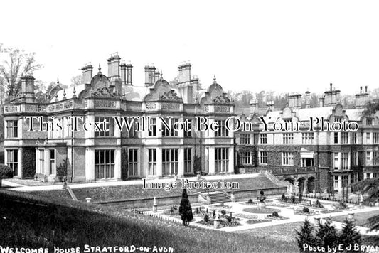 WA 1769 - Welcombe House, Stratford On Avon, Warwickshire c1905